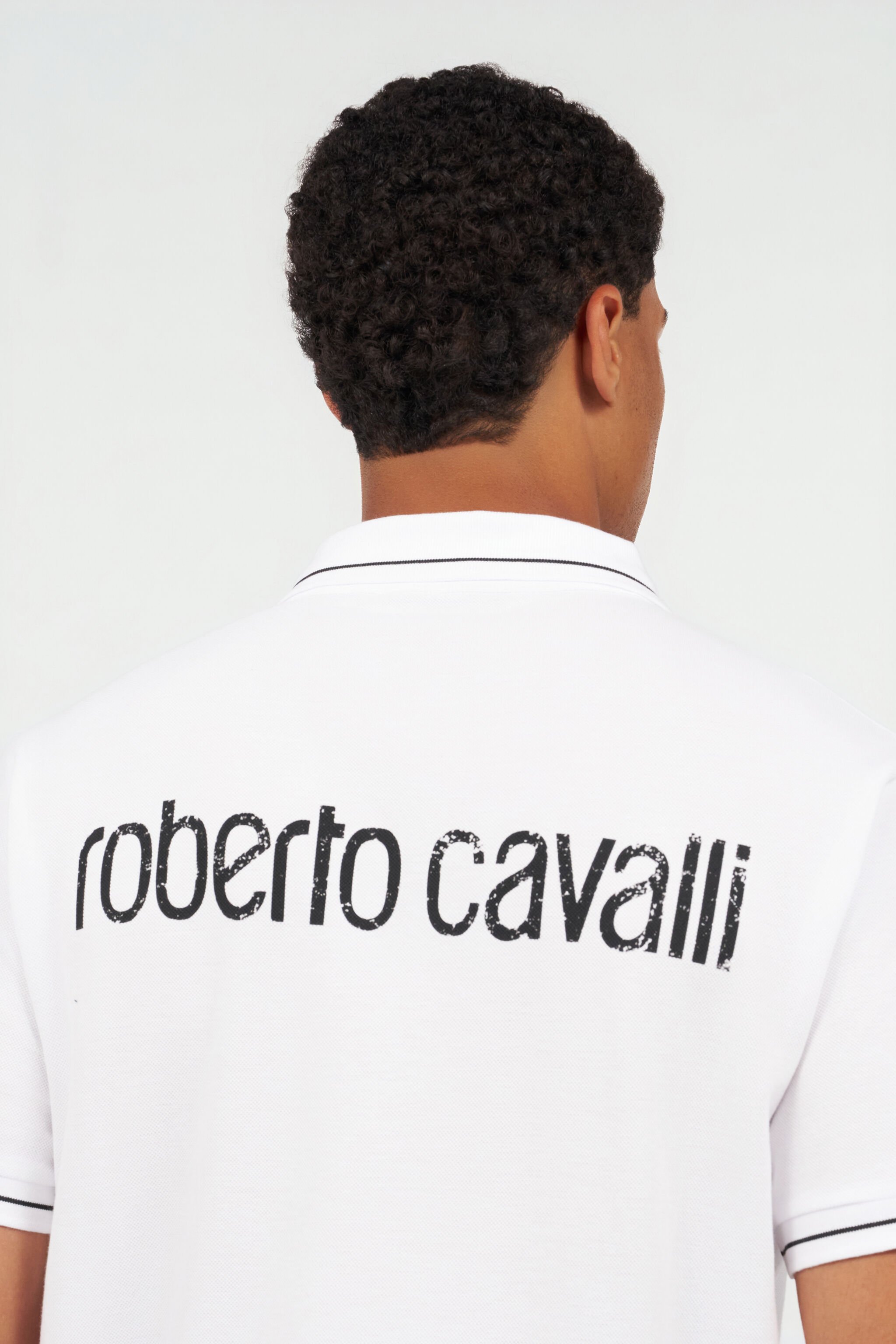 RC White Polo Shirt With RC Logo WHITE QOT64B-KB001