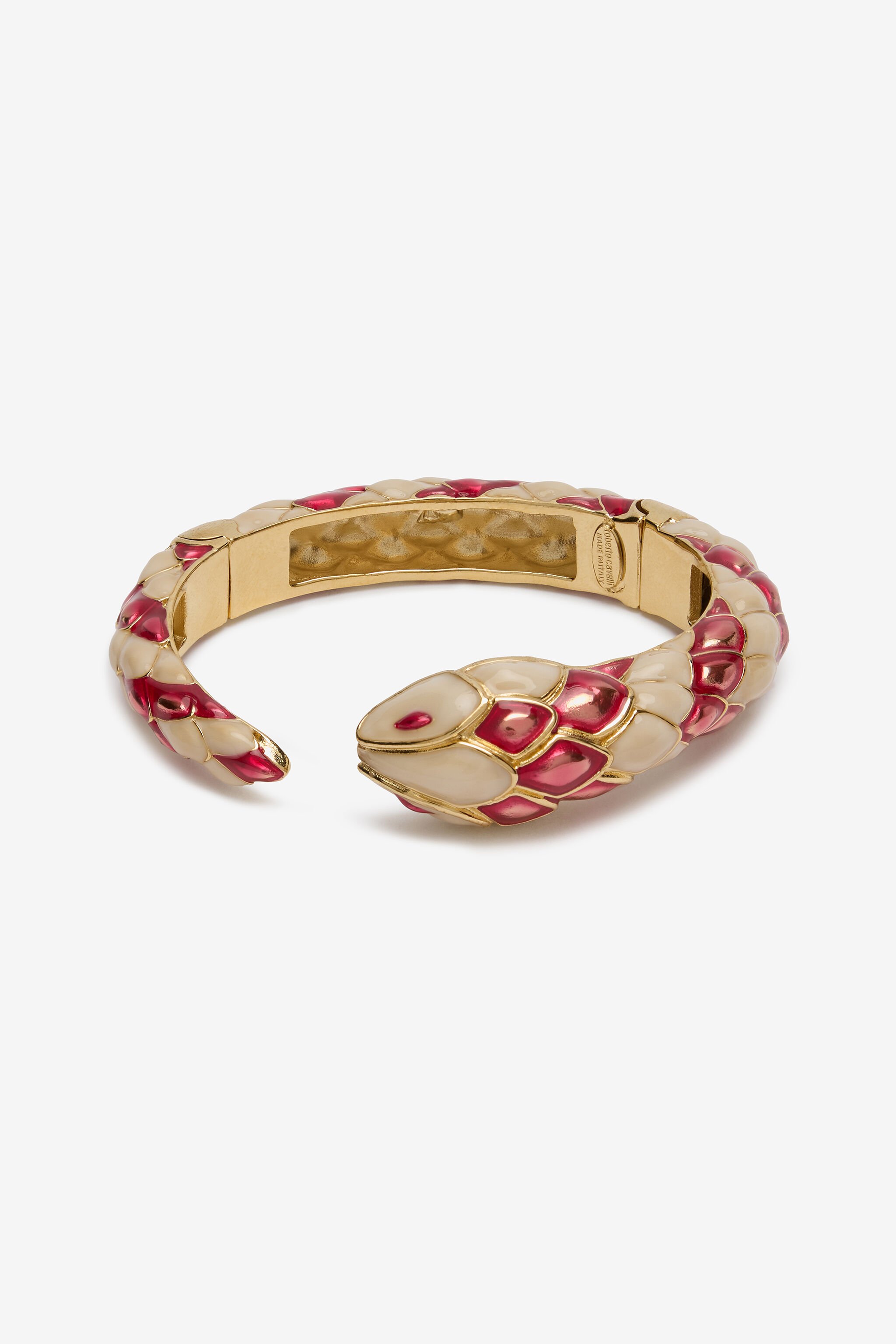 RC Snake Bangle BEIGE/CHERRY/ORO UKG021-AM021
