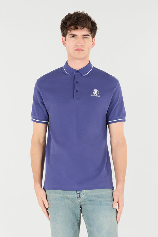 RC Polo With RC Monogram And Logo Dark blue POT64B-KB001
