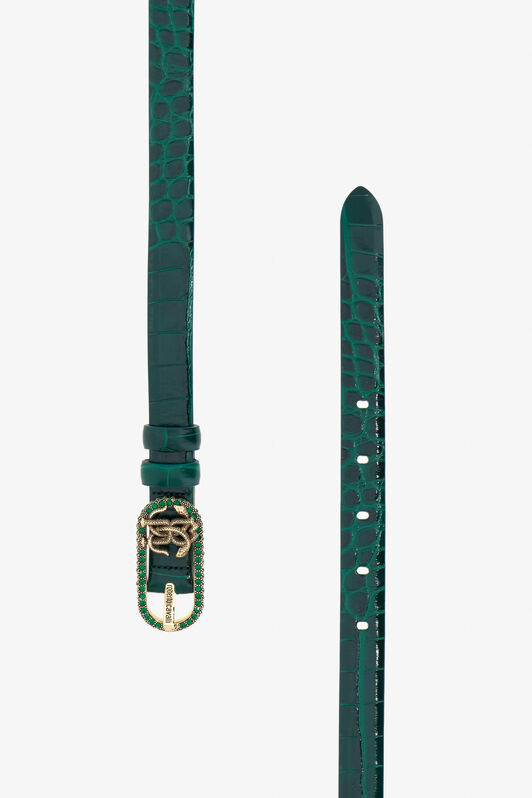 RC Cintura con Logo RC Verde scuro TKC007-PZ975