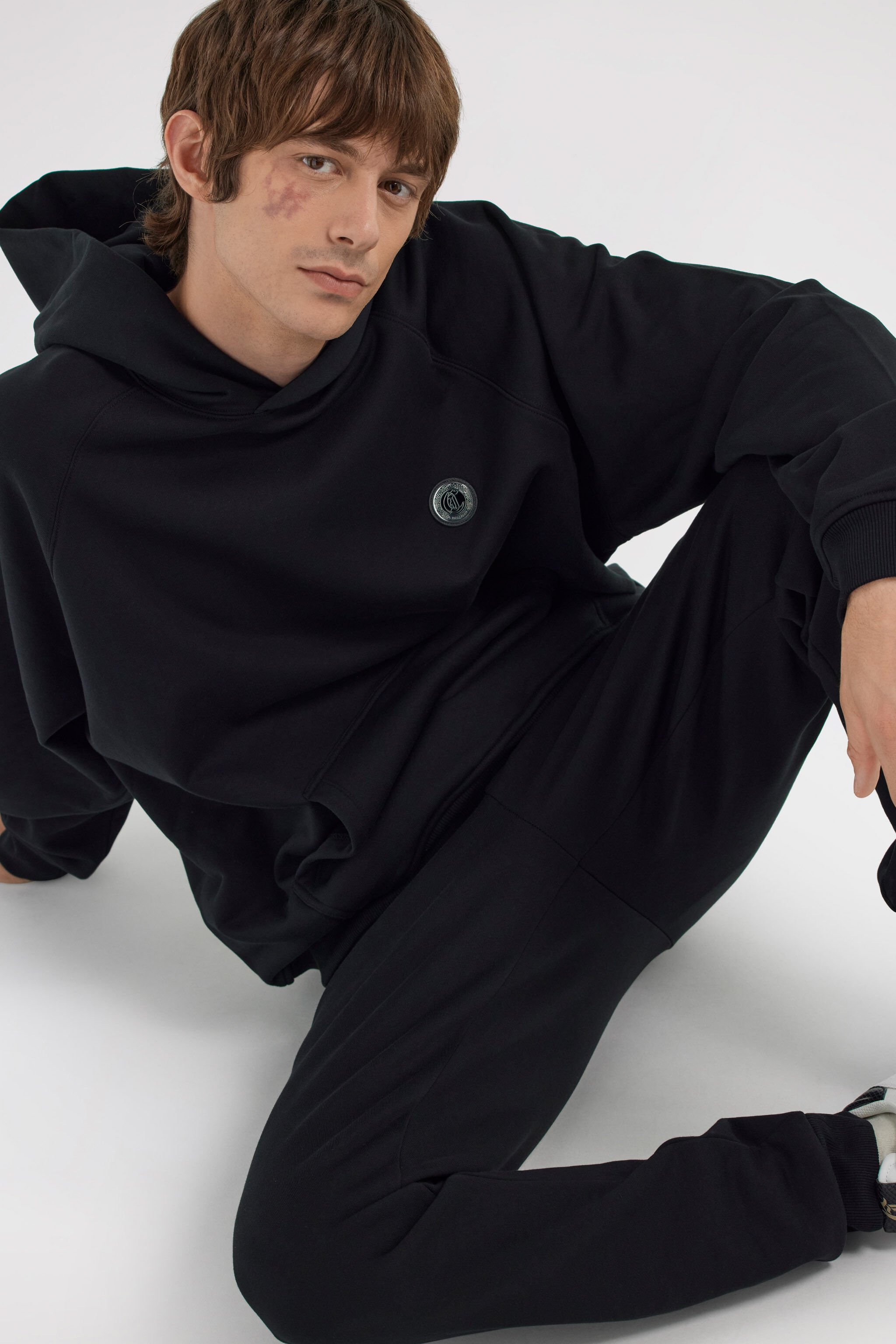 JC Just Cavalli Sweatshirt Black TFT049-TF066
