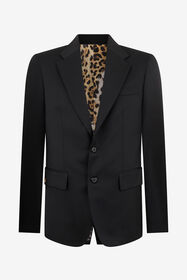 ${brand} Blazer de Lana Negro con Monograma RC ${colorDescription} ${masterID}
