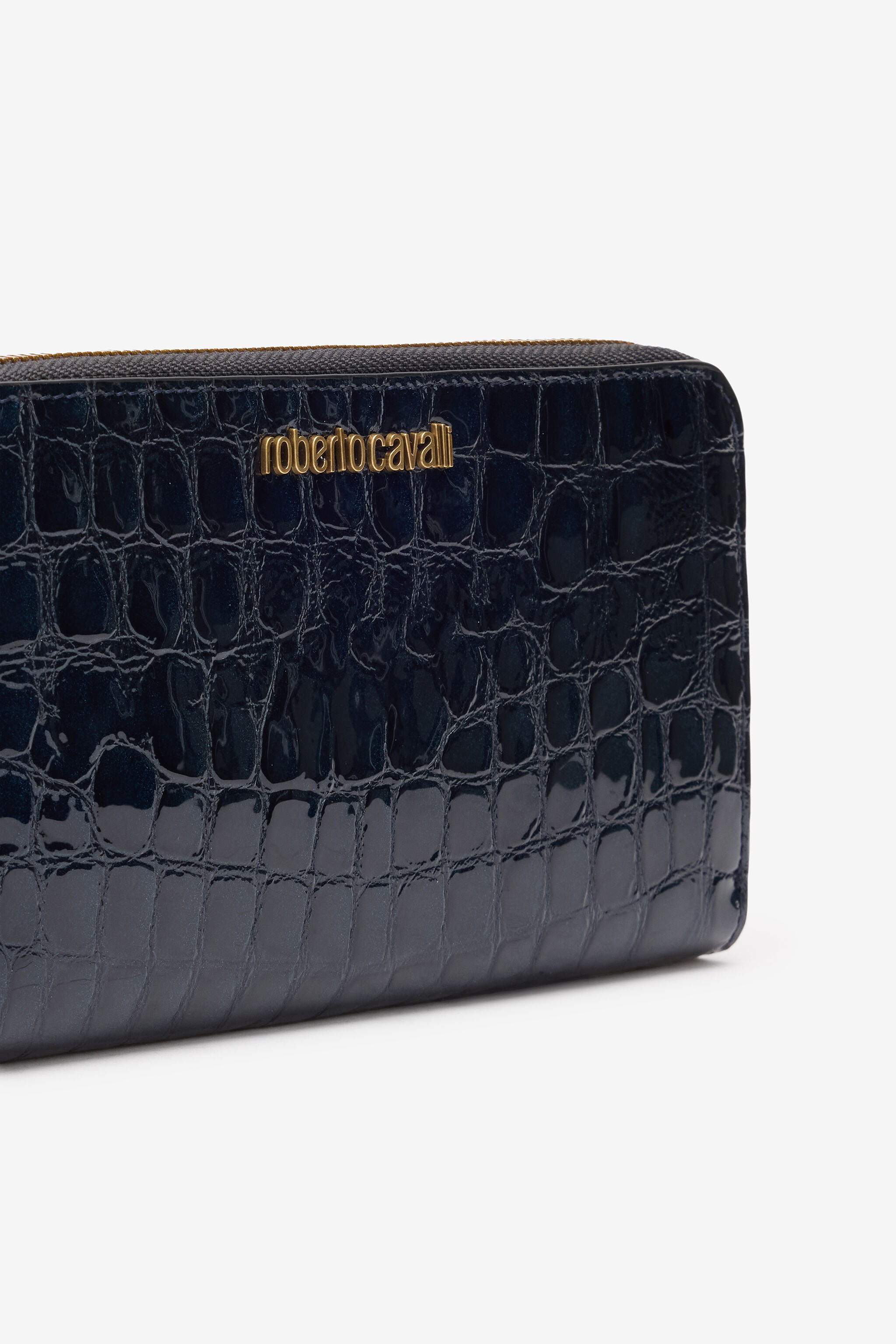 RC Cartera efecto escamas de cocodrilo Azul oscuro TKA006-PZE01