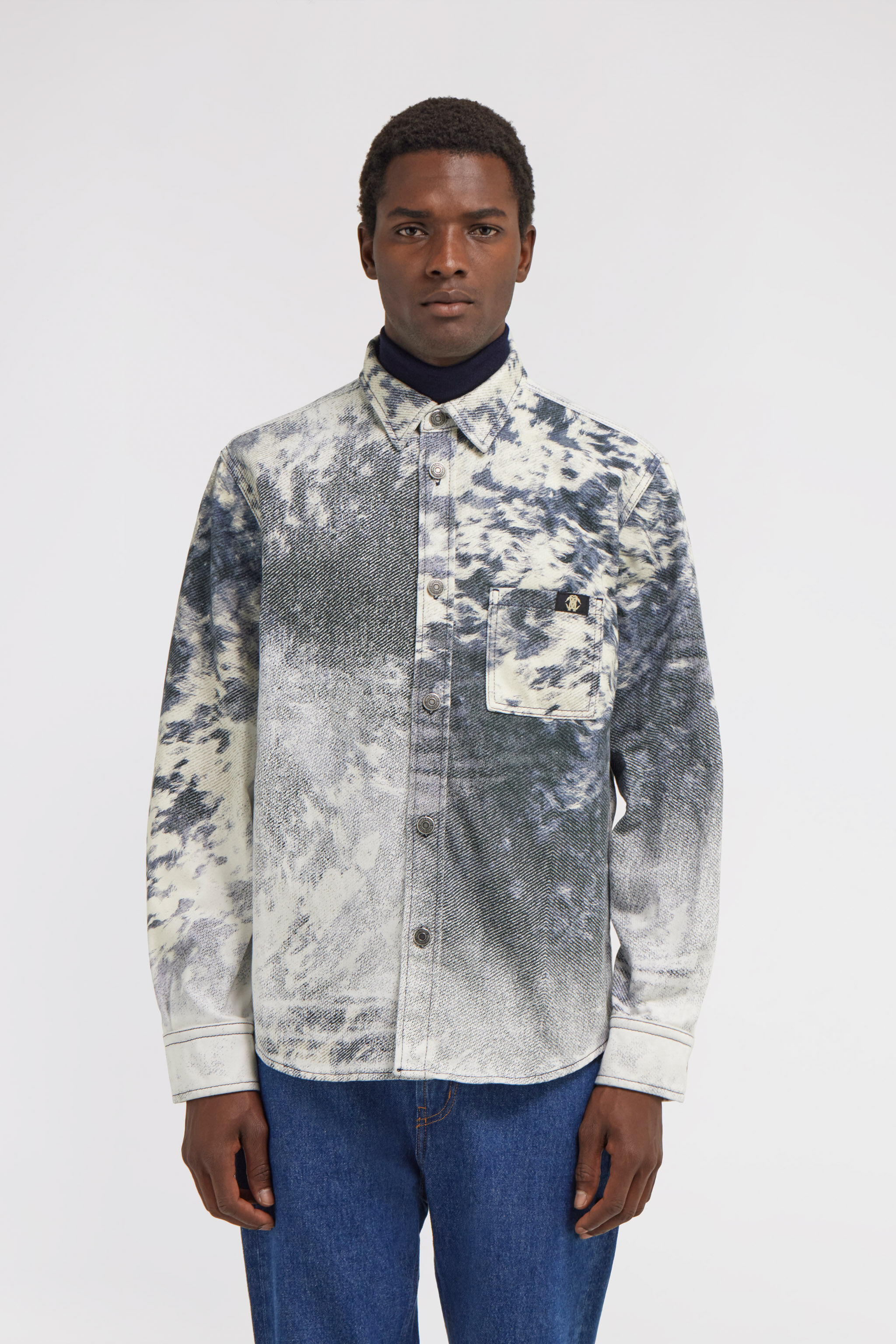 RC Camisa con estampado Appaloosa Azul TRJ726-4NN08