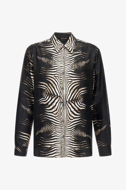 RC Chemise à imprimé Zebra Noir/Blanc SRT713-4QF04
