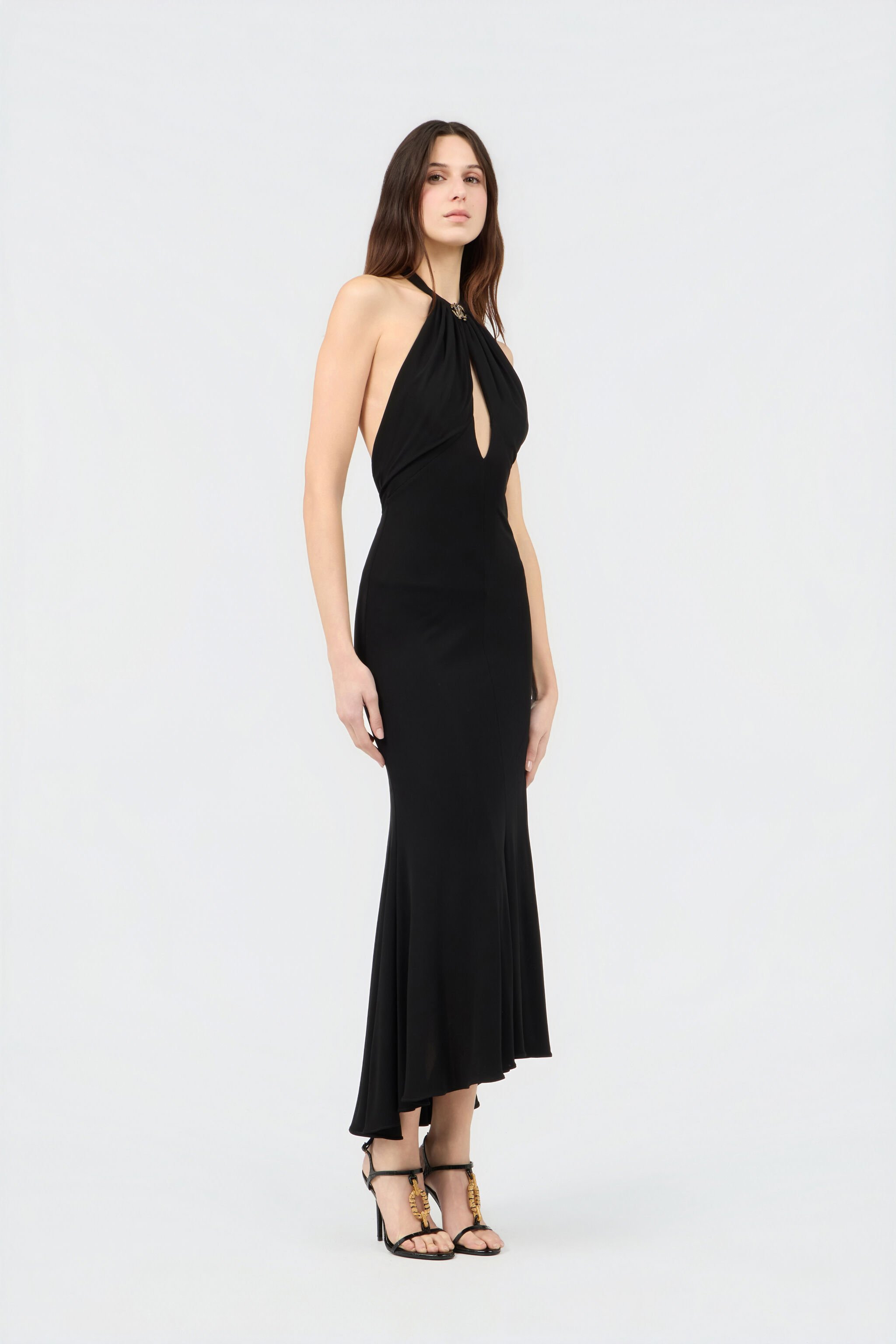 RC Black Midi Dress BLACK WKT141-JJ009