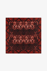 ${brand} Silk Scarf with Brocade Print ${colorDescription} ${masterID}