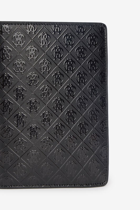 RC Wallet with All-Over Mirror Snake Monogram RC Wallet with All-Over Mirror Snake Monogram Black VRA007-PZS76