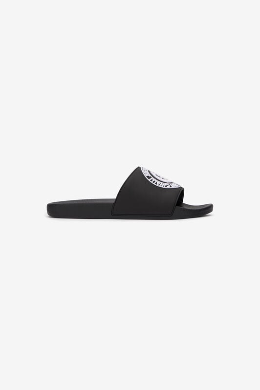 JC Black Just Cavalli Slides BLACK/WHITE SFS075-SF326