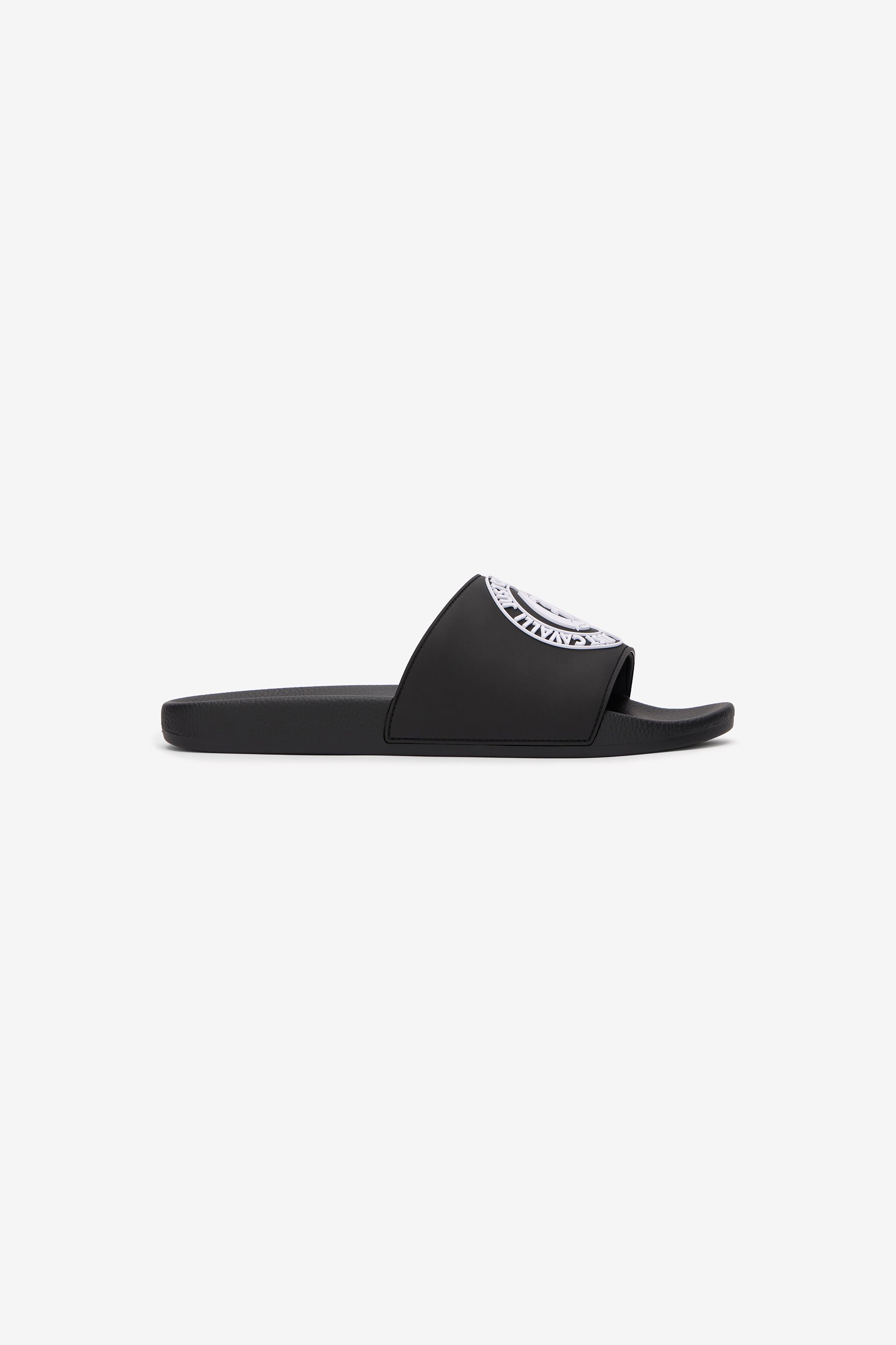 JC Black Just Cavalli Slides BLACK/WHITE SFS075-SF326