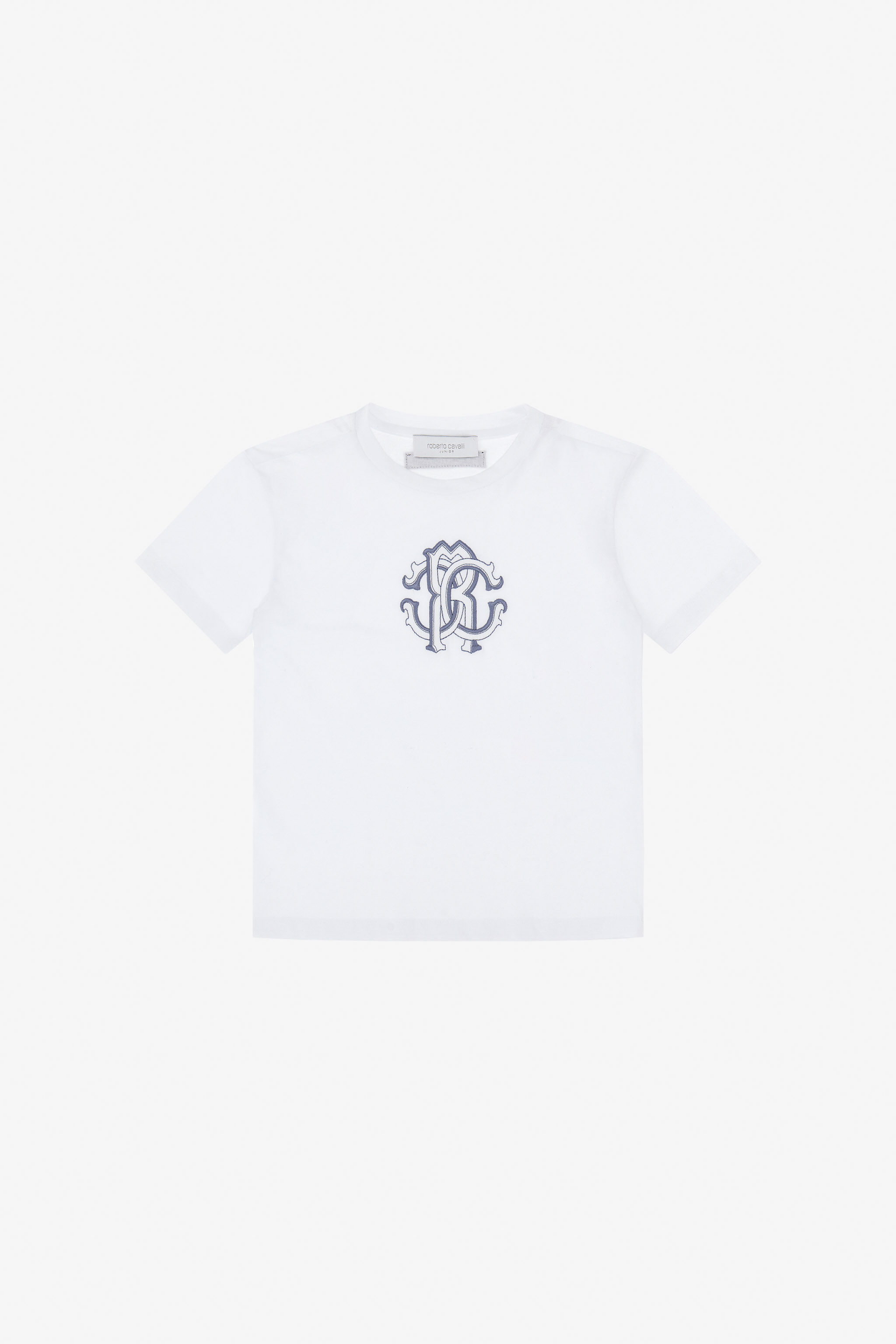 JU T-Shirt mit RC-Logo Weiß TJT60F-JD001