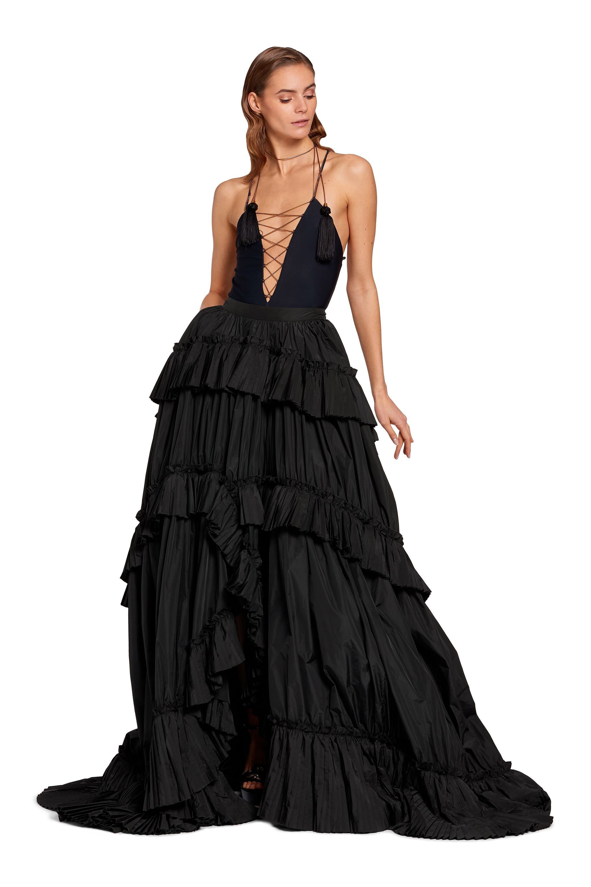 RC Skirt BLACK KWT304-TP004