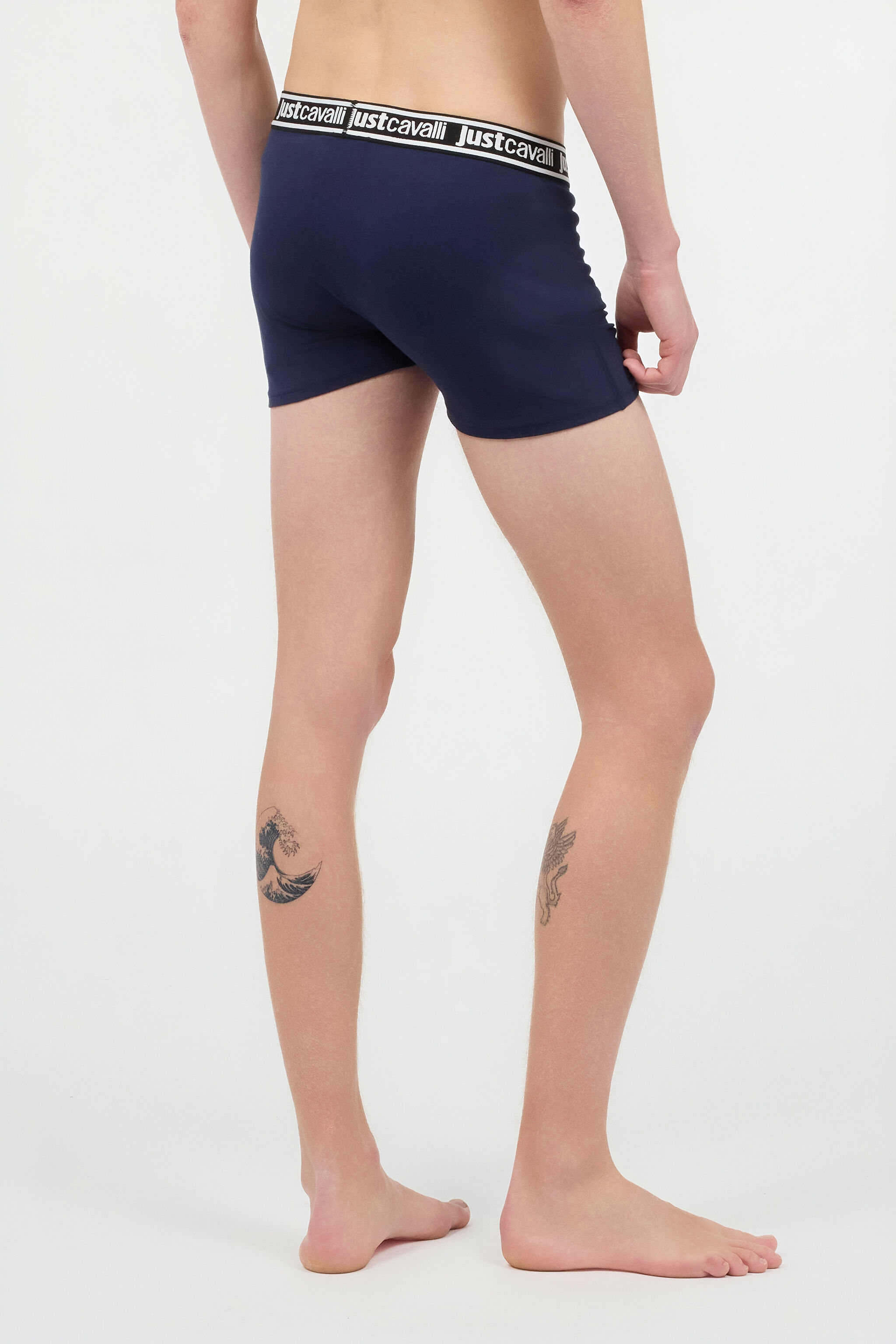 JC Boxers With Branded Band Dark blue UFU002-UF094