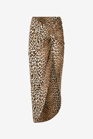 RC Leopard Print Sarong JAGUAR QOW00E-HVI17