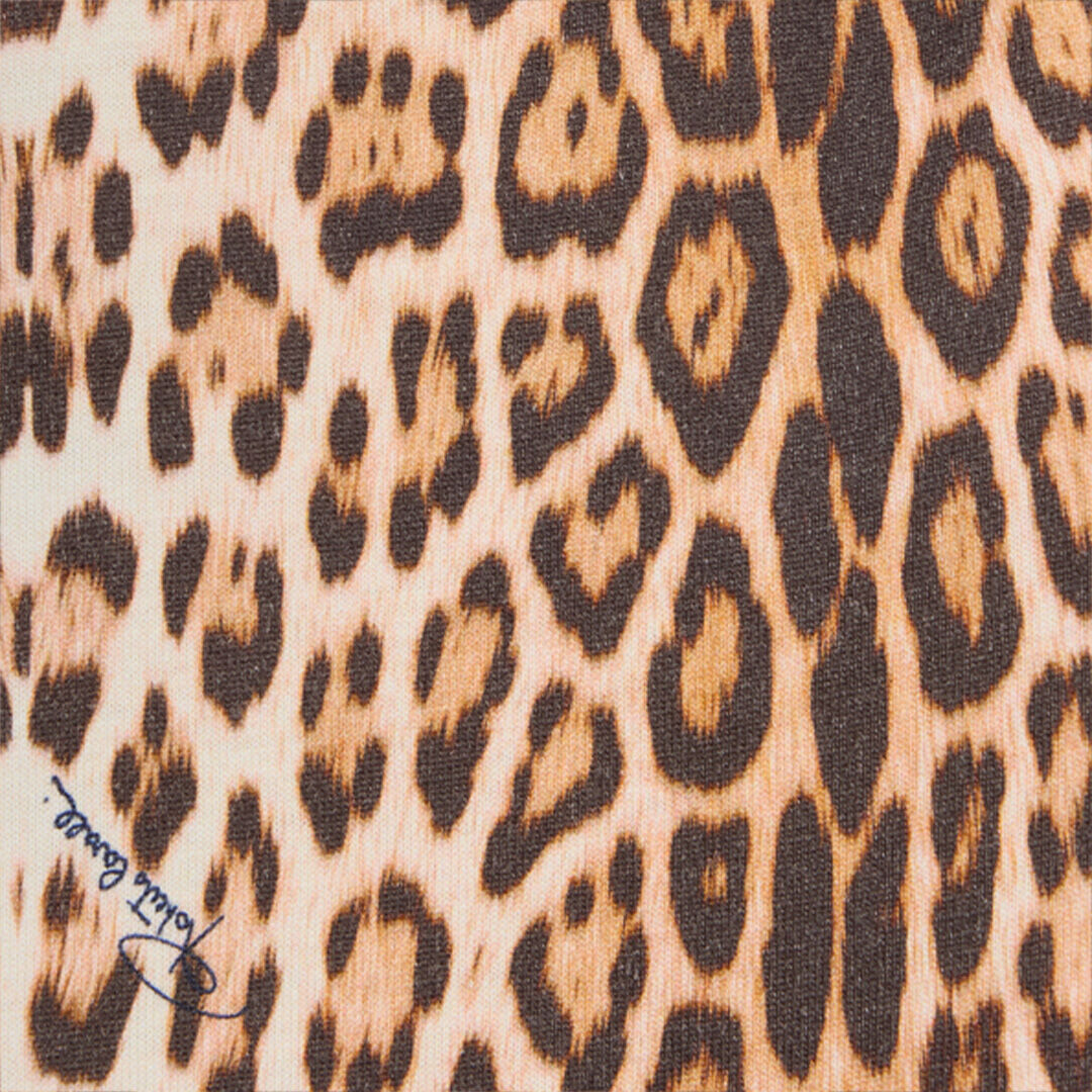 JU Leggings Con Stampa Jaguar Skin NATURAL VJT203-JFO52