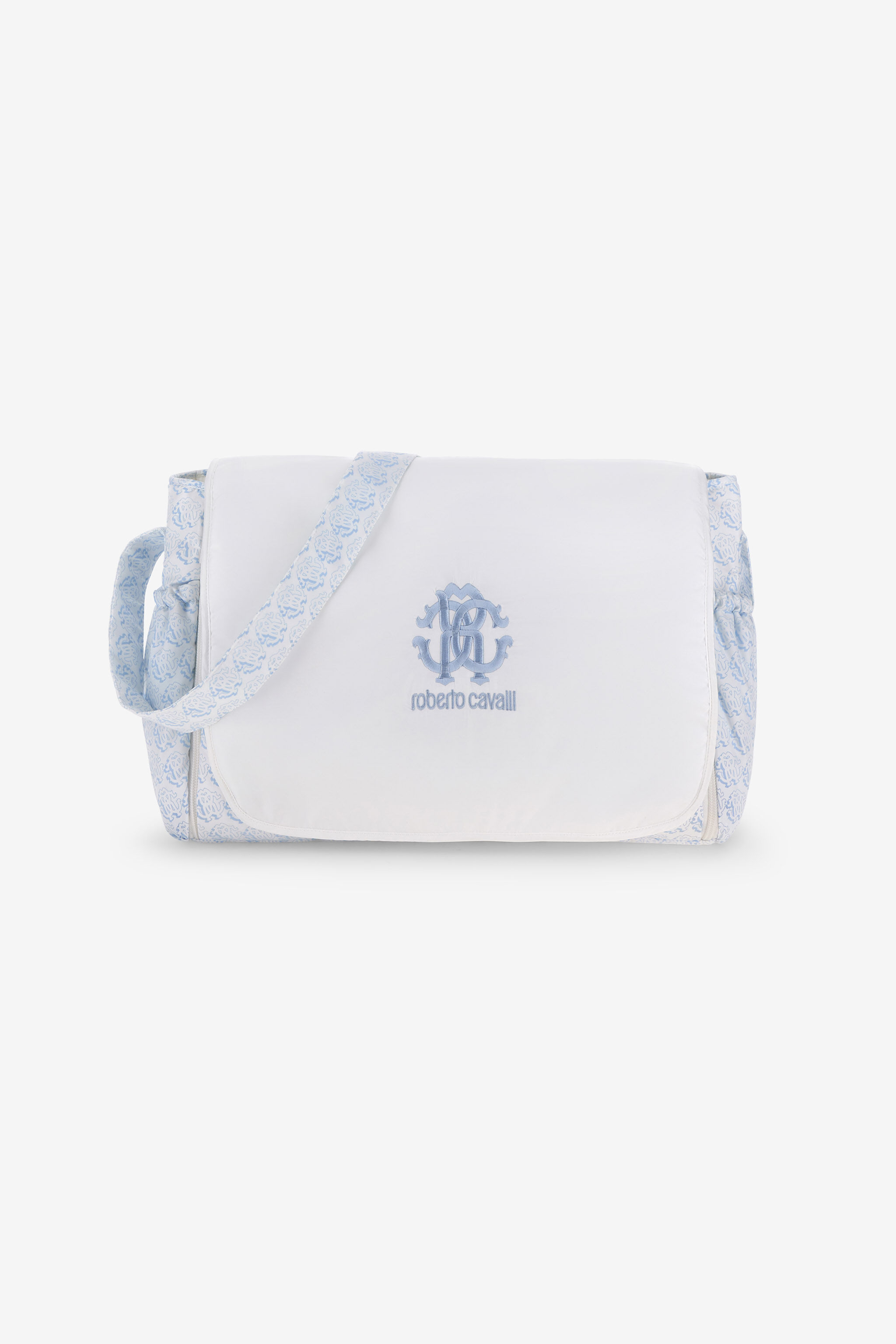 JU Changing Bag With RC Monogram Baby Blue SJT834-5RI70