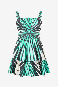 ${brand} Robe Mini Imprimé Ray of Sea ${colorDescription} ${masterID}