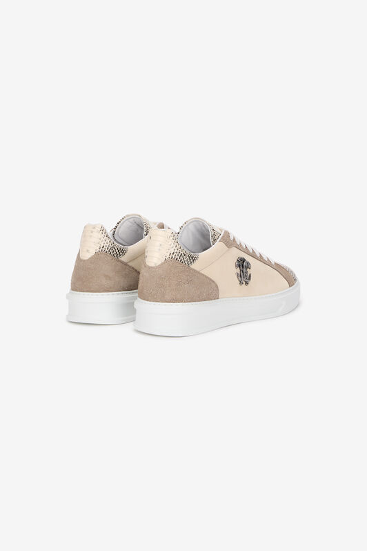 RC Sneakers With Cobra Inserts BEIGE/ANT SILVER URS060-PC299