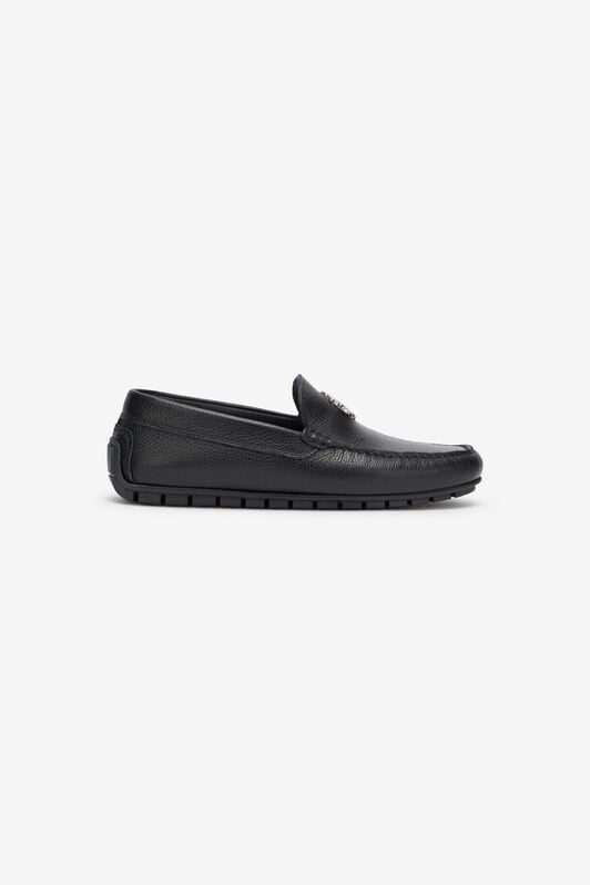 RC Hammered Effect Loafers with RC Monogram RC Hammered Effect Loafers with RC Monogram Negro POS00G-PI001