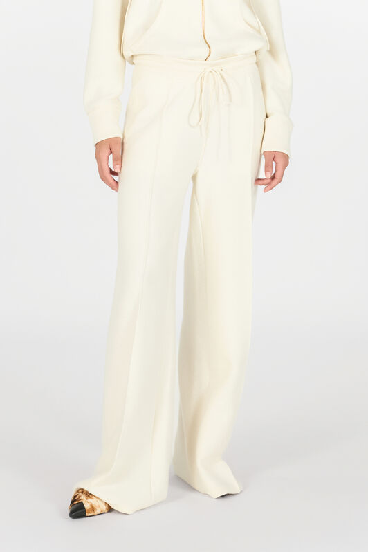 RC Drawstring trousers Ivory TKM200-MA133