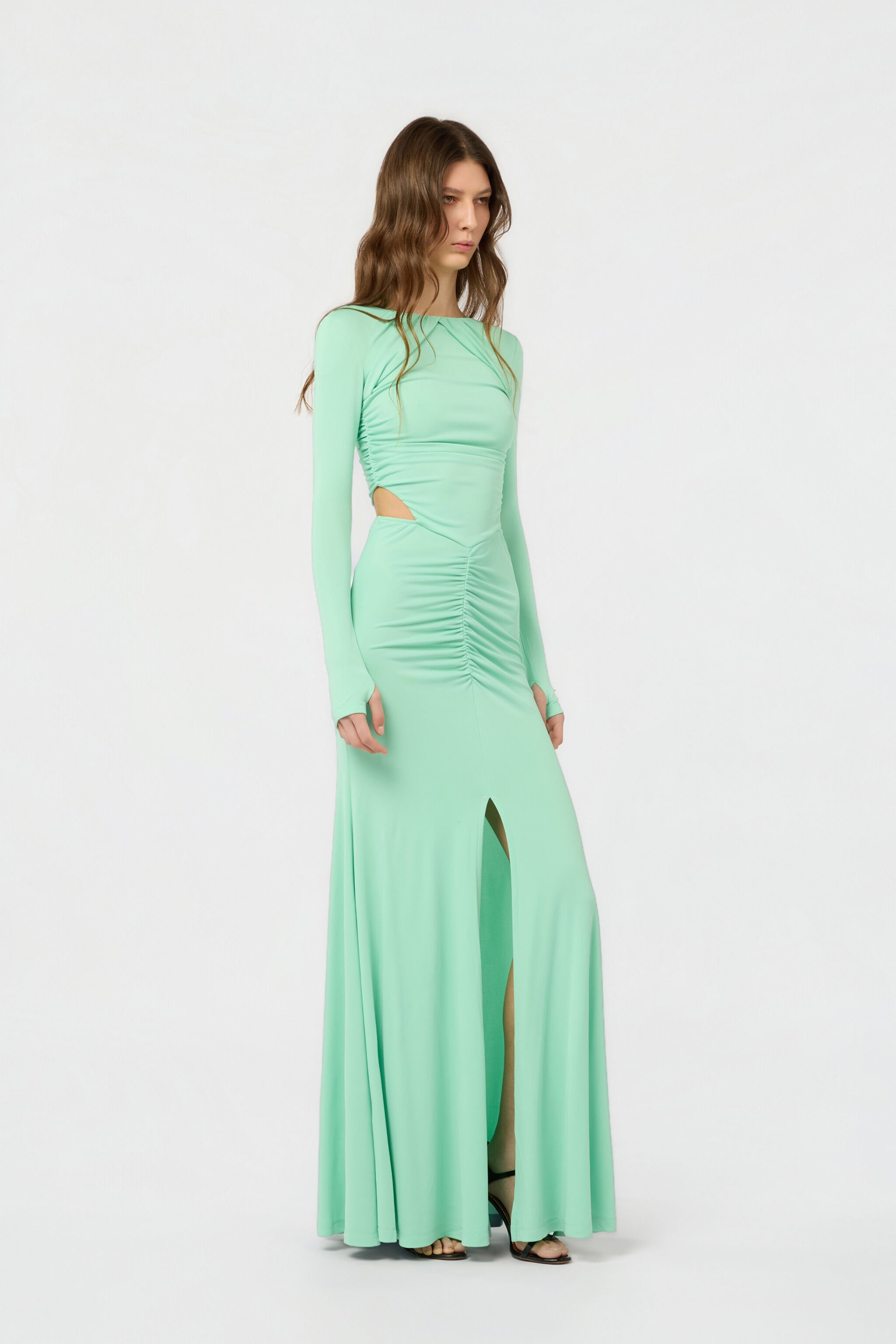 JC Mint Maxi Dress GINEPRO WFT308-WF706