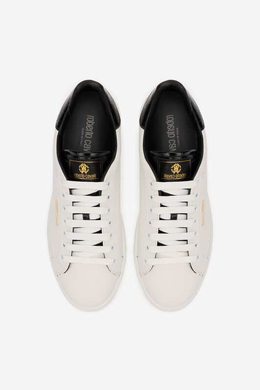 RC White Low Top Sneakers RC White Low Top Sneakers WHITE/BLACK SOS00A-PZ598