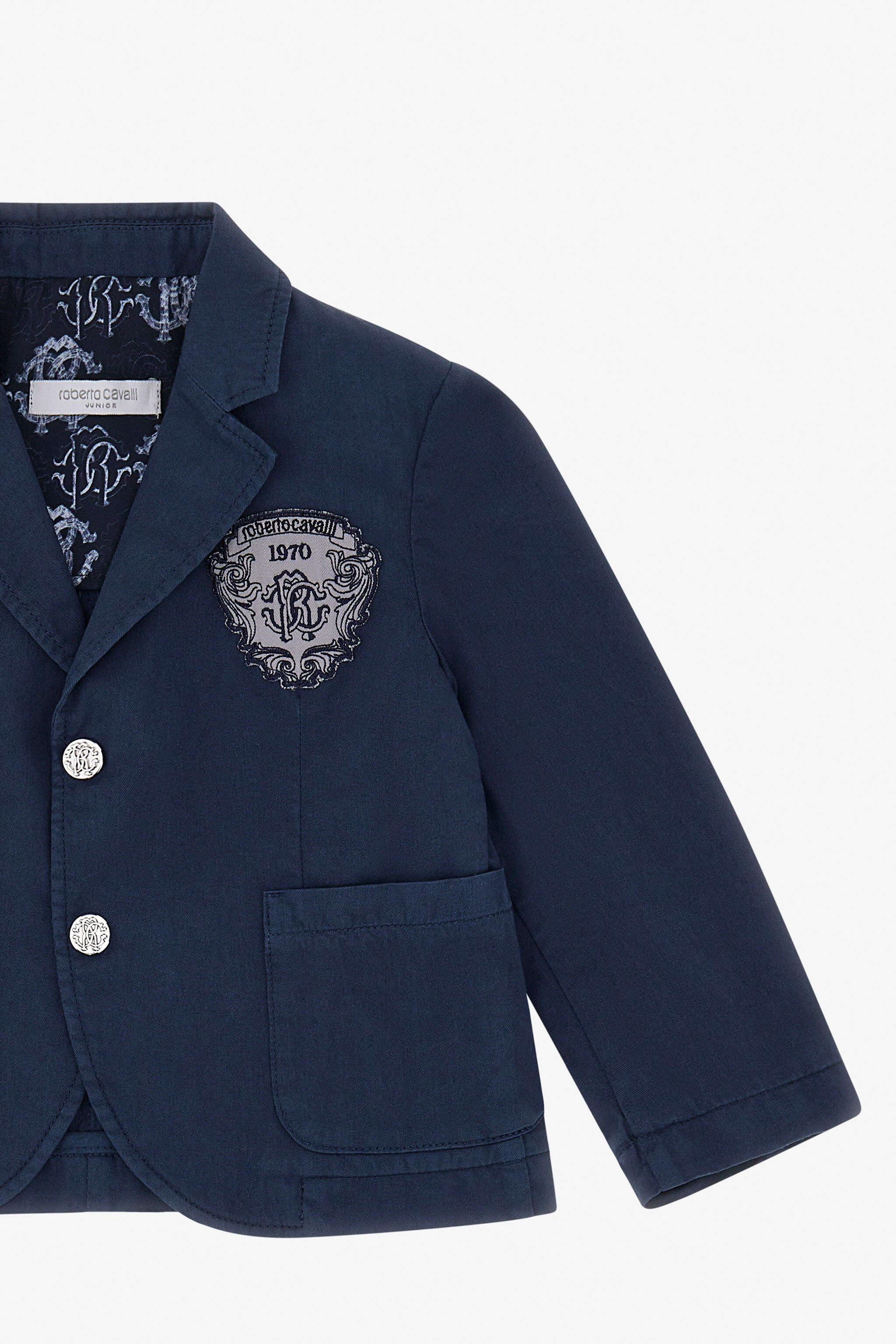 JU Giacca con Logo RC Blu TJT423-FA001