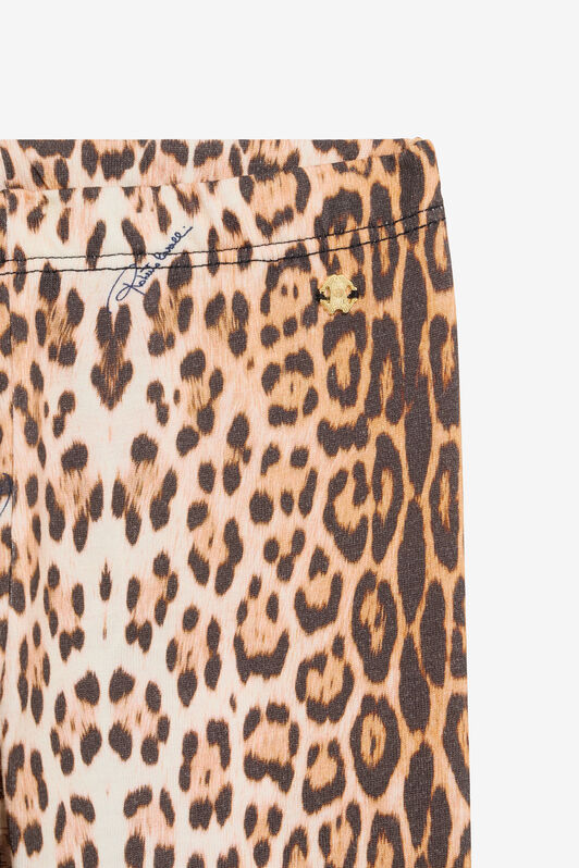 JU Leggings Con Stampa Jaguar Skin NATURAL VJT203-JFO52
