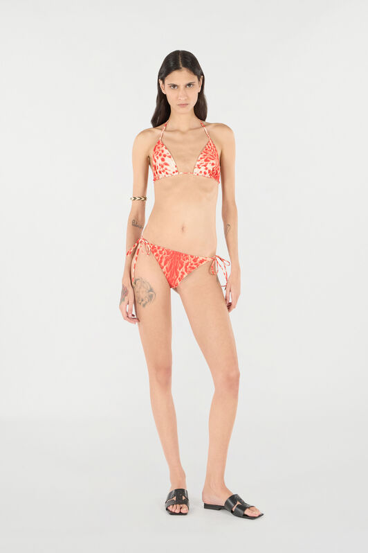 RC Bikini À Imprimé Jaguar Skin Rouge UKW001-HVN58