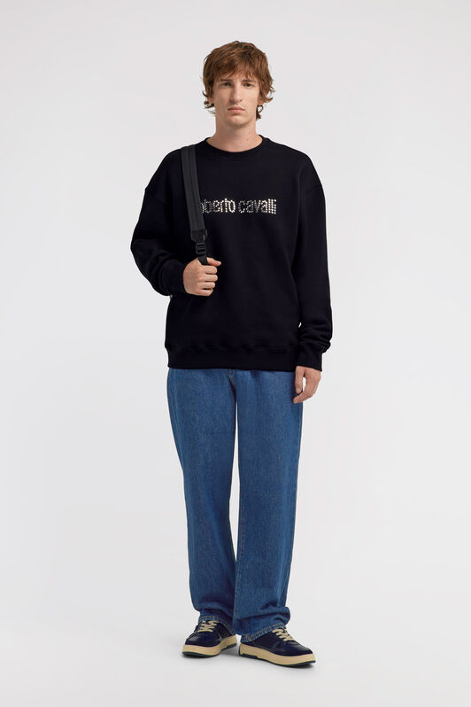 RC Sweatshirt mit Logo Schwarz TRT68F-CF050