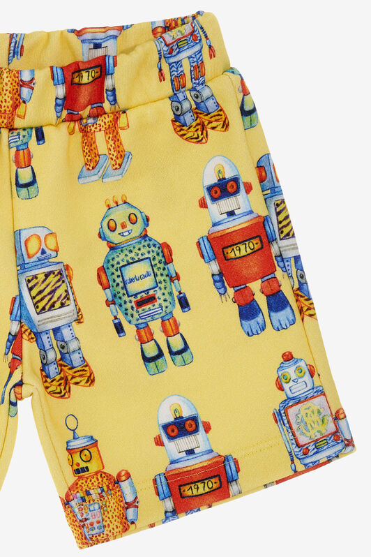 JU Pantaloni con stampa Giallo SJT208-5OI71