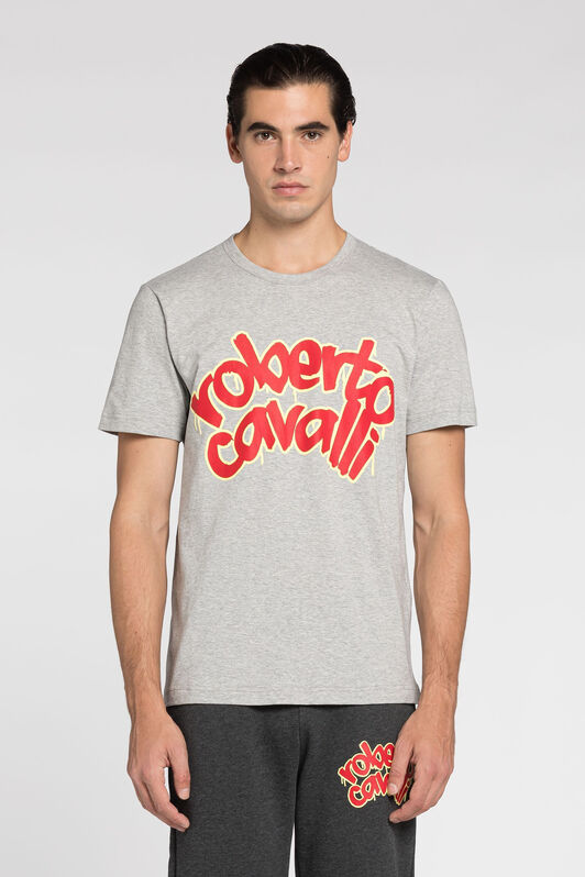 RC Logo-Print T-Shirt RC Logo-Print T-Shirt Gray JST60A-JD064