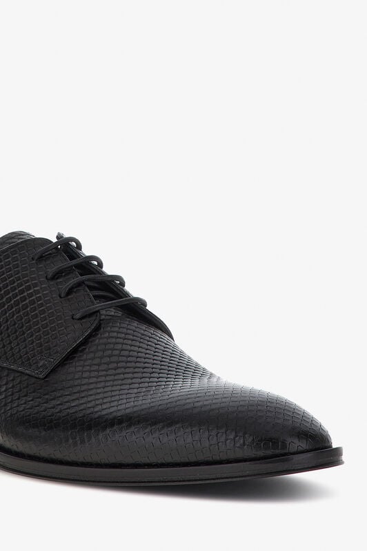 RC Leather Oxford shoes Black RRS025-PZ407