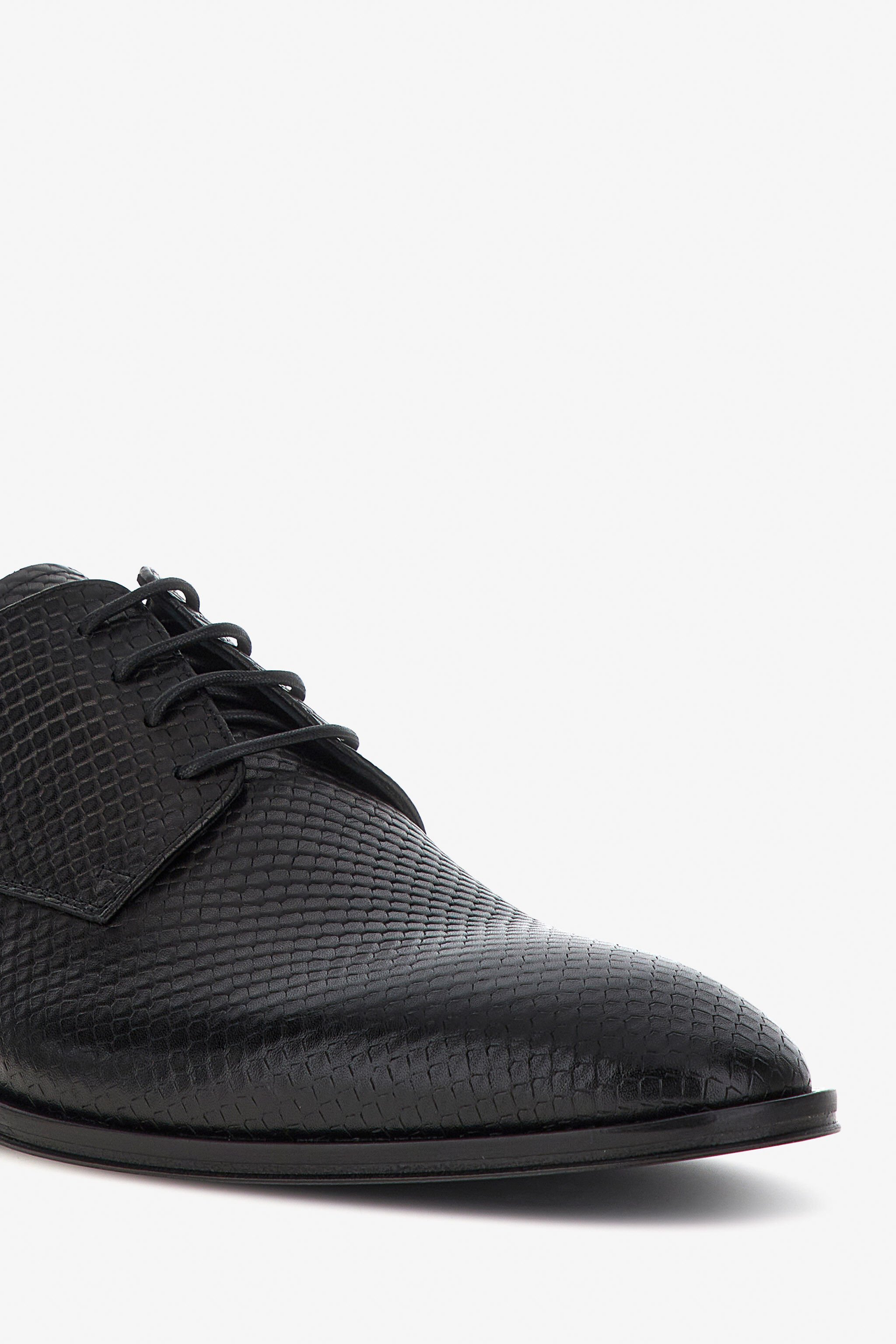 RC Leather Oxford shoes Black RRS025-PZ407