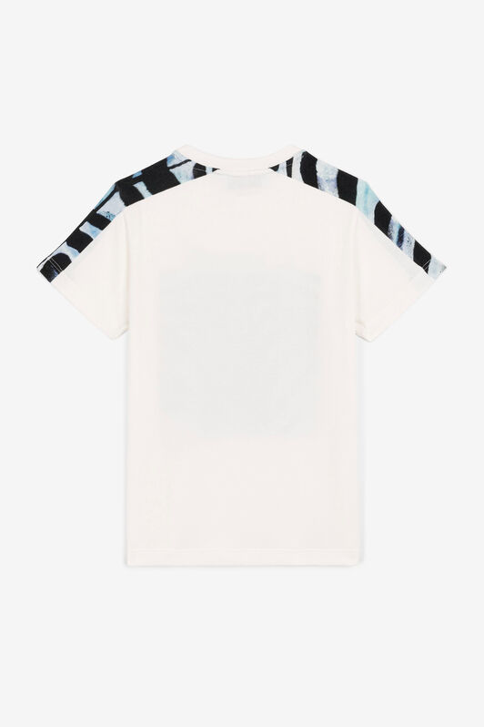 JU Zebra-Print Logo T-Shirt JU Zebra-Print Logo T-Shirt BIANCO 110601 OJT660-ISA2J