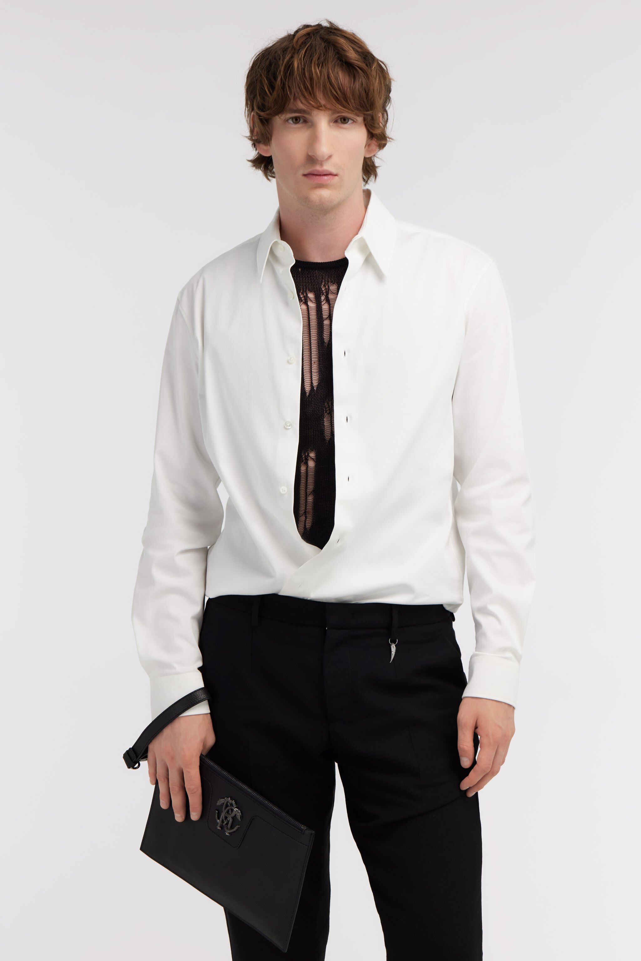 RC Camicia classica con RC Bianco SRT700-CH026