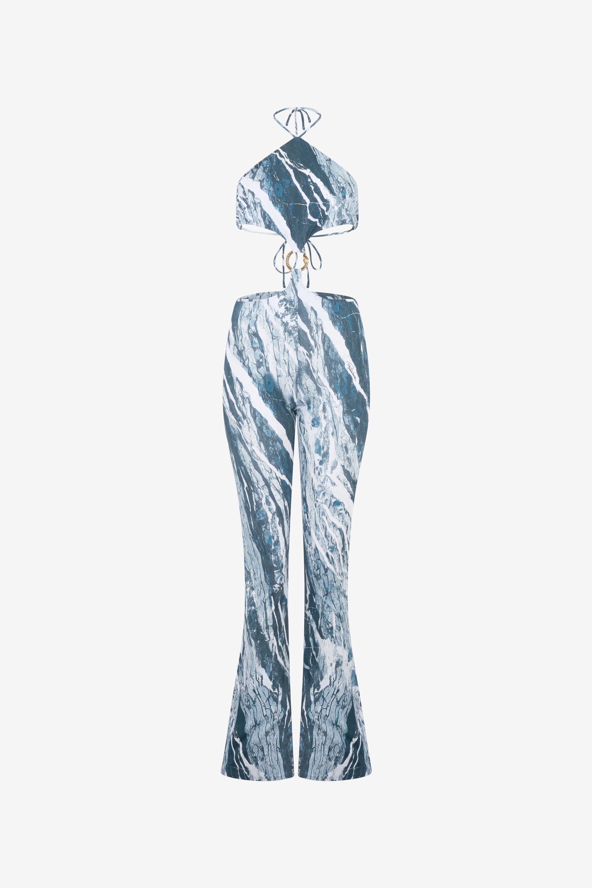 RC Rubane-Print Jumpsuit Dark blue UKT104-LNN22