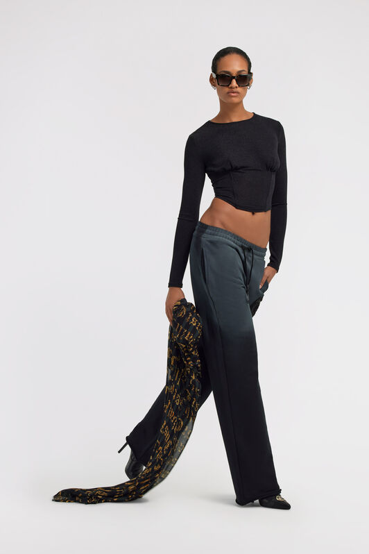 JC Just Cavalli Pants Black TFT076-TF105