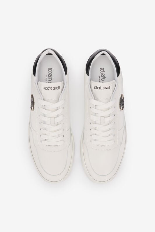 RC White Sneaker with Monogram RC RC White Sneaker with Monogram RC WHITE QOS00D-PZ099