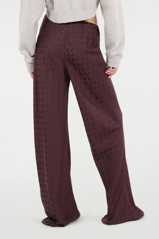 RC Loose Pants with Mirror Snake Monogram RC Loose Pants with Mirror Snake Monogram Purple VKT210-RK010
