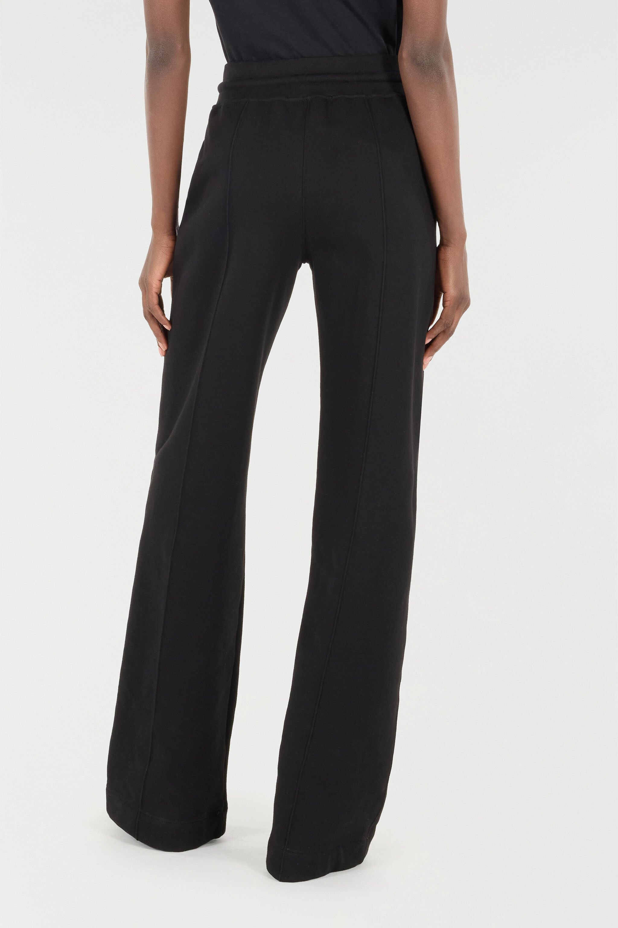 RC Sporty Pants with Center Stitch Noir VQT20B-CF057