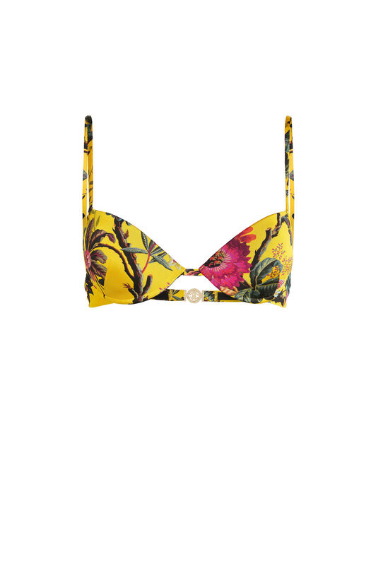 UG Botanic print bikini top GIALLO SEN.S.160953 KYW70C-HVV44