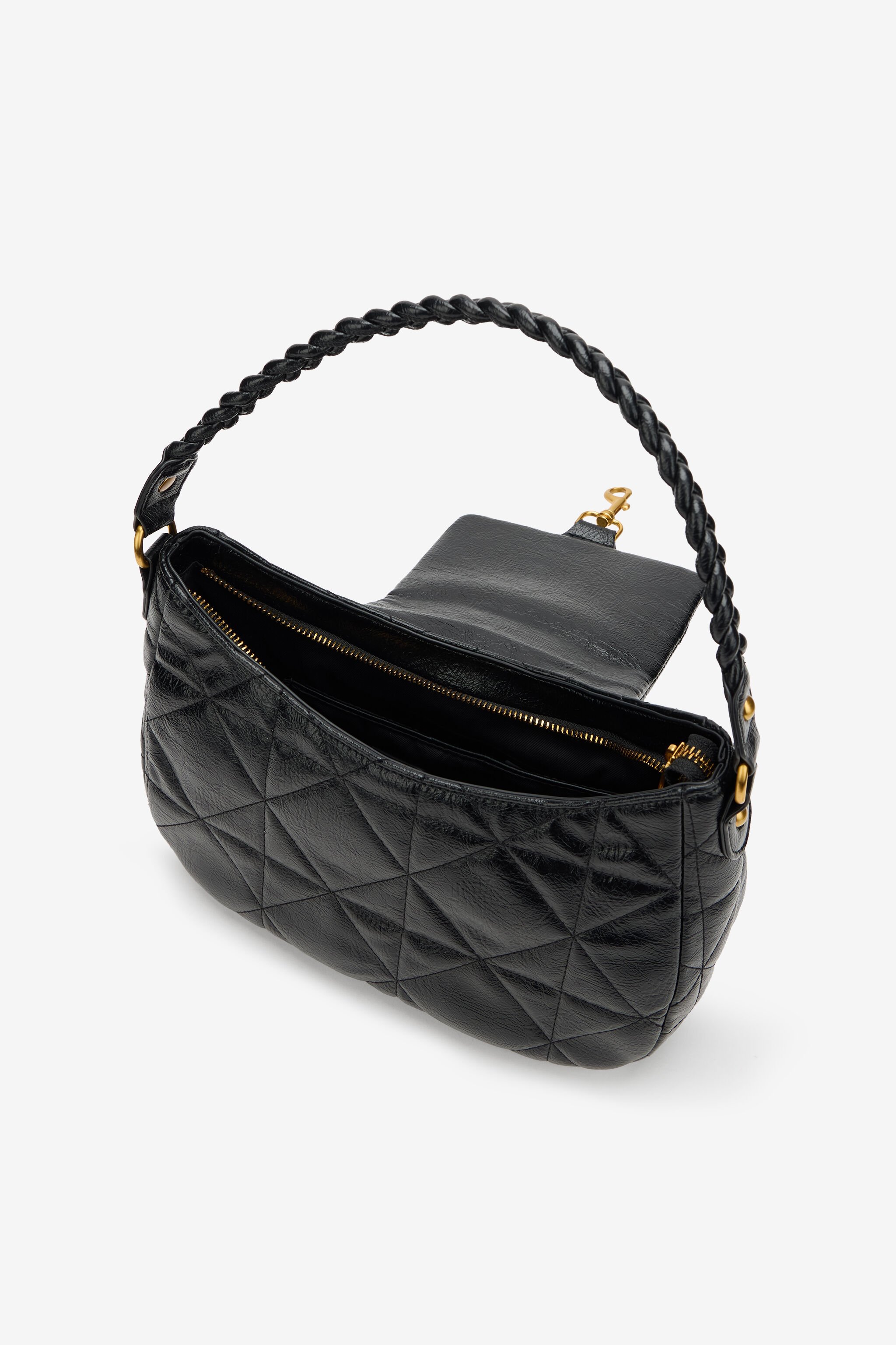 JC Black Shoulder Bag BLACK WFB088-WF418