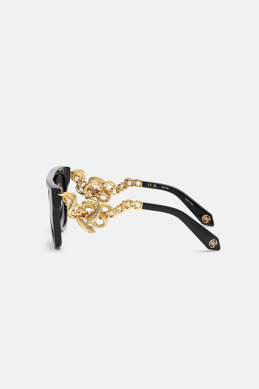 RC Sunglasses Roberto Cavalli Snake Collection Black RALD73-ID076