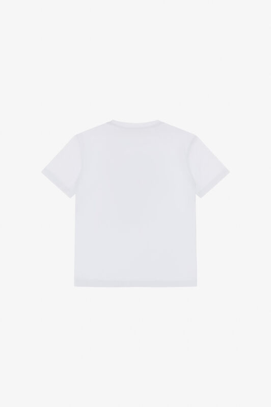 JU T-Shirt Con Logo E Decorazione Bianco TJT60T-JD001