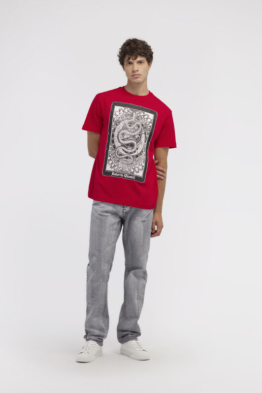 RC T-shirt with Snake print RC T-shirt with Snake print Red NOT60F-JD060