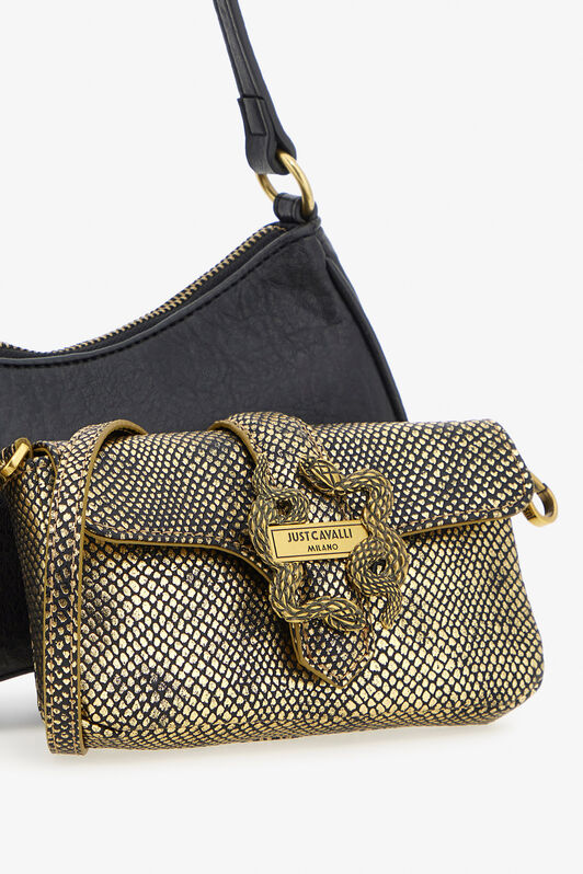 JC Just Cavalli Shoulder Bag JC Just Cavalli Shoulder Bag Black TFB122-TF487