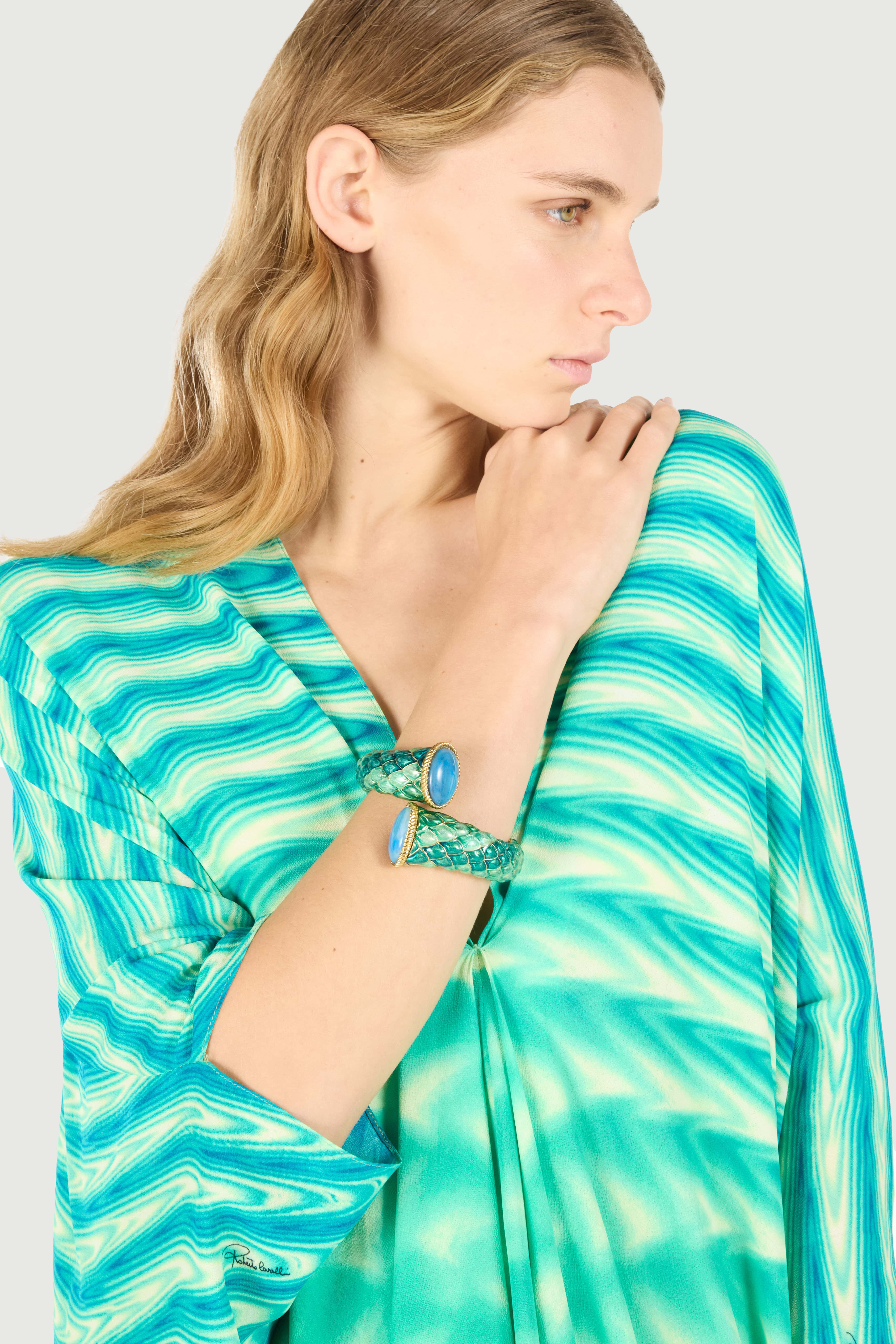 RC Green Bracelet Light blue UKG013-AM522