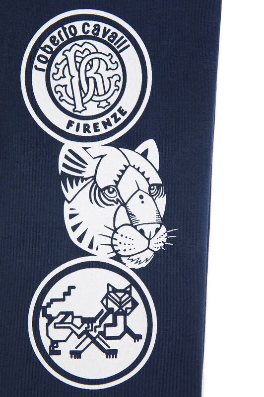JU Pantaloni con Monogram RC ENSIGN BLUE/WHITE KJT20E-CF042
