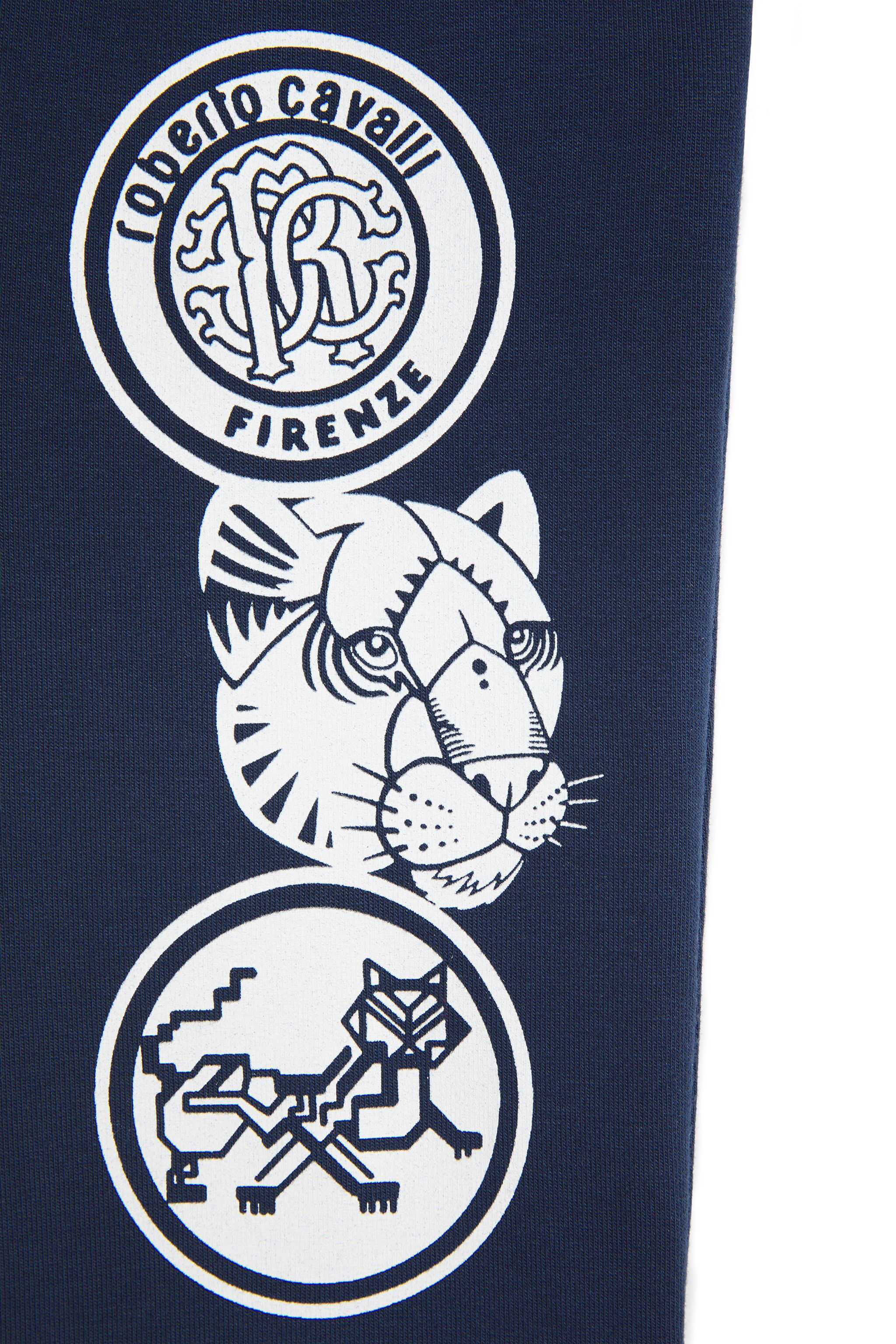 JU Pantaloni con Monogram RC ENSIGN BLUE/WHITE KJT20E-CF042